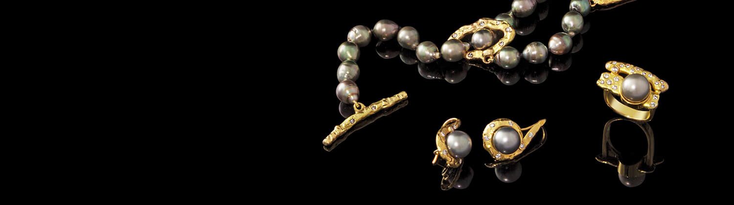 Bespoke custom fine jewellery. Tahitian pearls. FRIDA | Fine Jewellery.