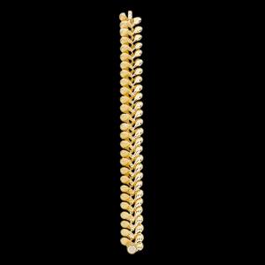 18kt yellow gold Transformista Nanis bracelet with diamonds. Length | Italian Brand. FRIDA | Fine Jewellery.