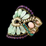 Damigella bracelet with opal, turquoise, fluorite, pink opal, amethyst, lapiz lazul, water pearls, Murano glass beads and silver. Featured Brand | ZIIO. FRIDA | Fine Jewellery.