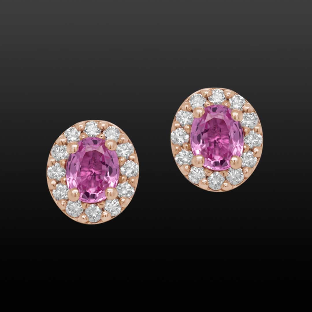 Custom 18kt gold and diamond fine jewellery earrings. Stud Earrings. Category. FRIDA | Fine Jewellery.