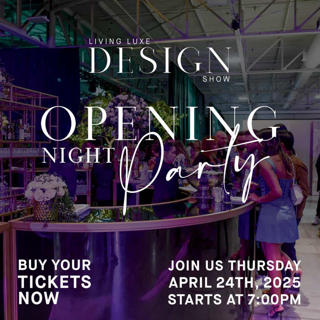 Living Luxe Opening Night Party. Toronto. Wine Sponsor. FRIDA | Fine Jewellery.