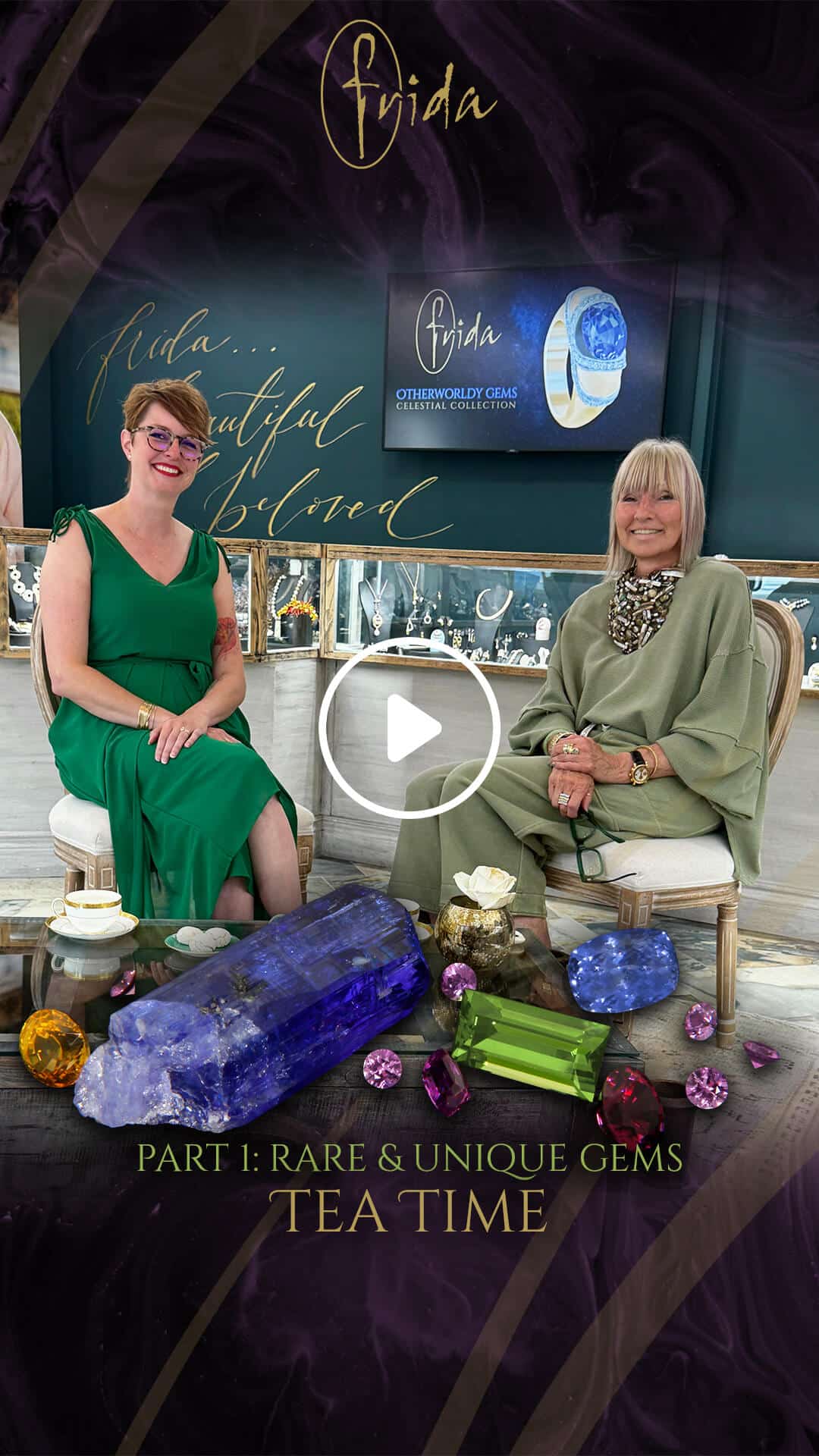 The rarity, beauty and unique properties of coloured gemstones. With special guest Bryana Lavery, Independent Appraiser. FRIDA | Fine Jewellery.