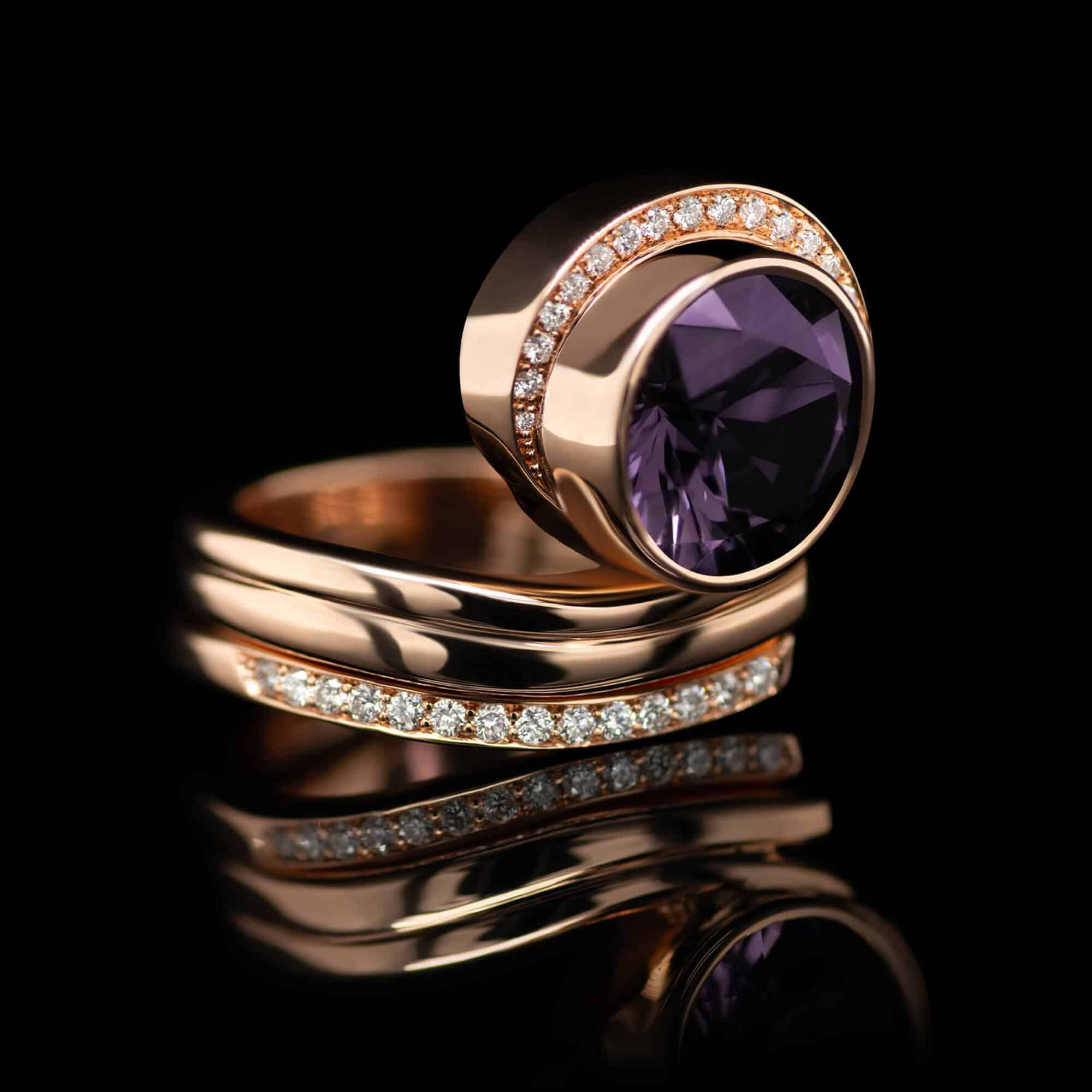 Custom 18kt diamond, gemstone and pearl jewellery. Emma Lamb. FRIDA | Fine Jewellery.
