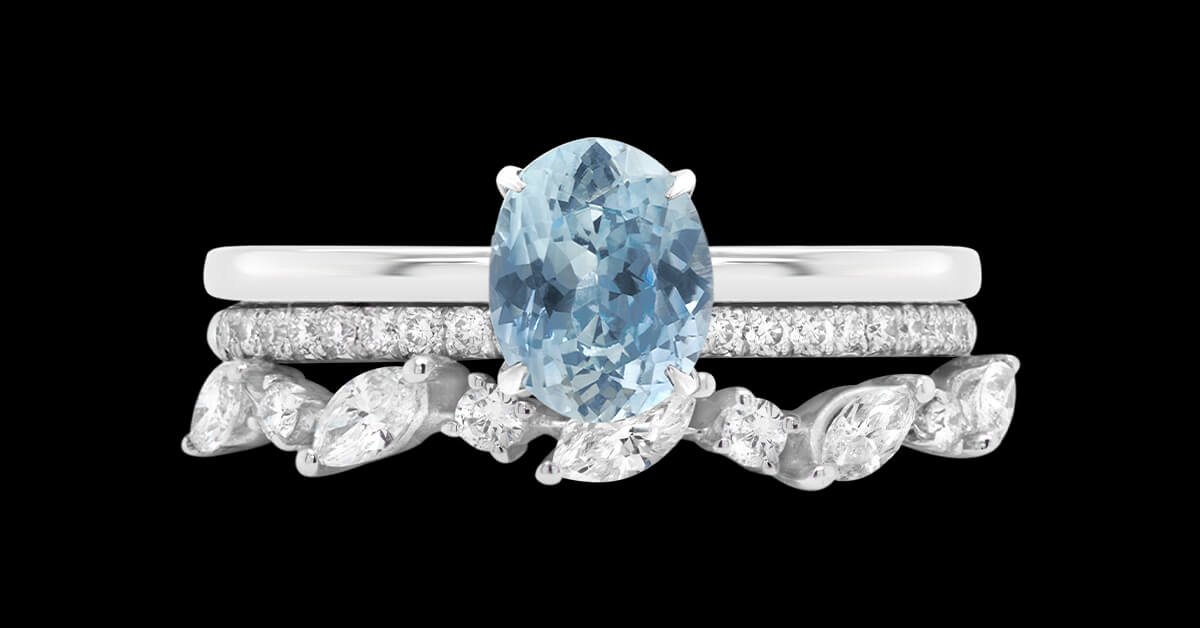 Custom 18kt gold diamond and coloured gemstone engagement rings. Solitaire. Top engagement ring trends 2026. FRIDA | Fine Jewellery.